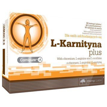 Жироспалювач Olimp Sport Nutrition L-Carnitine Plus, 80 таблеток CN327 фото