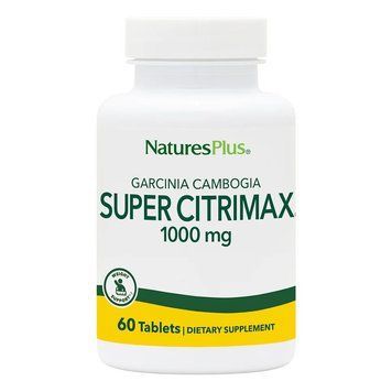 Екстракт камбоджійської гарцинії Natures Plus Super Citrimax 1000 mg, 60 таблеток CN13553 фото