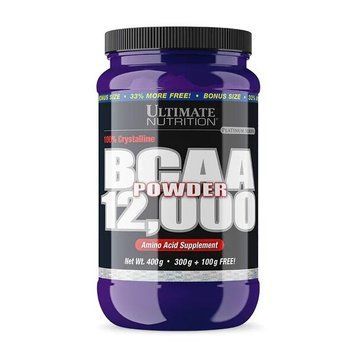 BCAA Ultimate Nutrition BCAA 12 000 Powder, 400 грам CN14321 фото