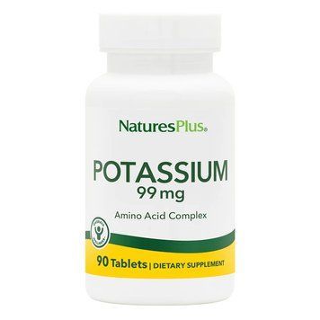 Вітаміни та мінерали Natures Plus Potassium 99 mg, 90 таблеток CN11701 фото