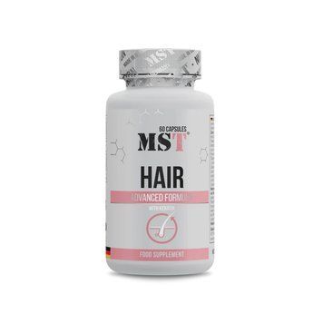 Комплекст MST Nutrition Hair Advanced Formula, 60 капсул для підтримки та покращення волосся CN16666 фото