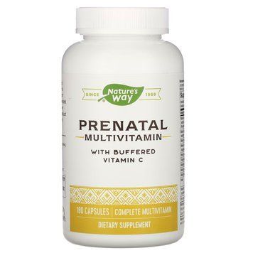 Вітаміни та мінерали Nature's Way Prenatal MultiVitamin, 180 капсул CN10734 фото