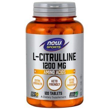 Амінокислота NOW L-Citrulline 1200 mg, 120 таблеток CN3598 фото