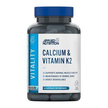 Кальцій та вітамін K2 Applied Nutrition Calcium & Vitamin K2, 60 капсул CN19985-1 фото