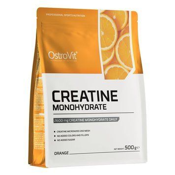 Креатин OstroVit Creatine Monohydrate, 500 грам - Апельсин CN1375-8 фото