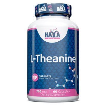 Амінокислота Haya Labs L-Theanine 200 mg, 60 капсул CN12039 фото