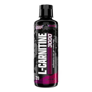 Жироспалювач Nutrex Research Carnitine Liquid 3000, 473 мл - Ягоди CN1937-6 фото