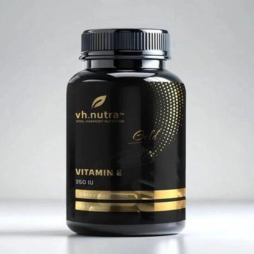 DL-альфа-токоферилацетат VitalHarmony Gold Vitamin E, 60 капсул CN17395 фото