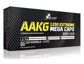 Амінокислота Olimp Sport Nutrition AAKG 1250 Extreme Mega Caps, 120 капсул CN292 фото