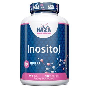 Вітаміни та мінерали Haya Labs Inositol 500 mg, 100 капсул CN12127 фото