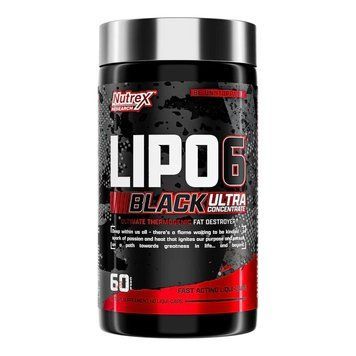 Жироспалювач Nutrex Research Lipo-6 Black Fat Destroyer, 60 капсул CN15889 фото