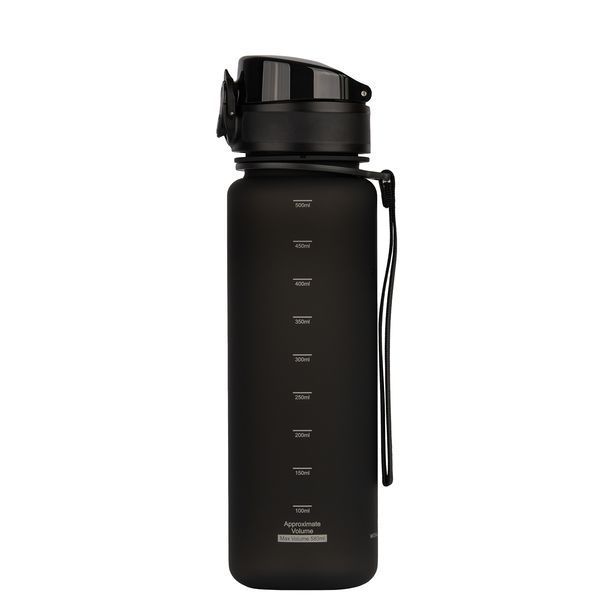 Пляшка Uzspace Colorful Frosted 3026 500 мл, Black CN11233 фото