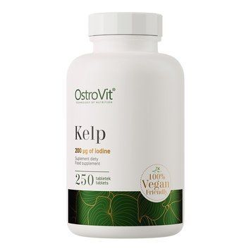Вітаміни та мінерали OstroVit Vege Kelp, 250 таблеток CN6332 фото