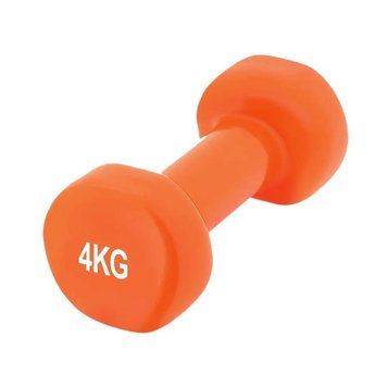 Гантель вінілова Power Play 4125 Achilles 4 кг, Orange CN15264 фото