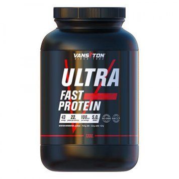 Протеїн Vansiton Ultra Protein, 1.3 кг - Капучино CN10383-6 фото