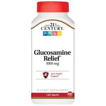 Препарат для суглобів і зв'язок 21st Century Glucosamine Relief 1000 mg, 120 таблеток CN3900 фото