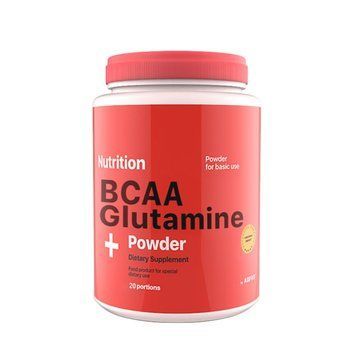 Амінокислота BCAA AB Pro ВСАА + Glutamine, 236 грам - Полуниця CN7572-1 фото