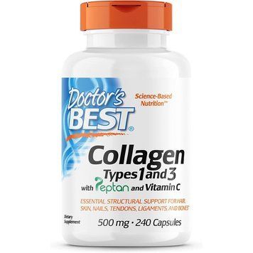 Препарат для суглобів і зв'язок Doctor's Best Collagen Types 1&3 500 mg, 240 капсул CN9519 фото