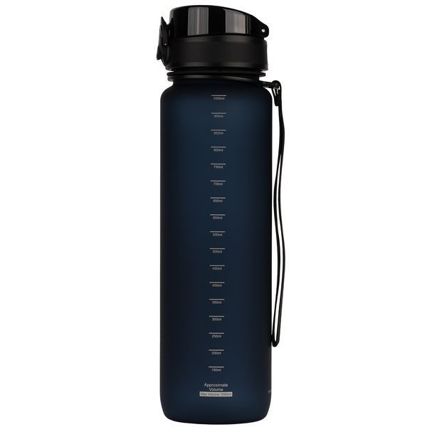 Пляшка Uzspace Colorful Frosted 3038 1000 мл, Dark Blue CN11246 фото