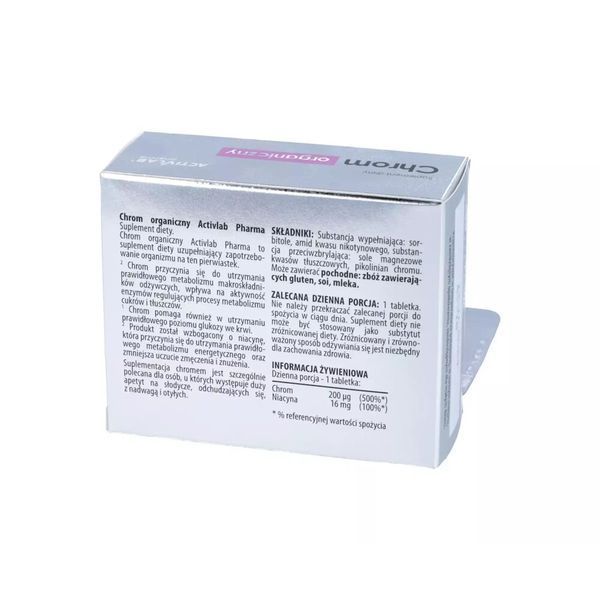 Вітаміни та мінерали ActivLab Pharma Chrome, 60 таблеток CN14886 фото