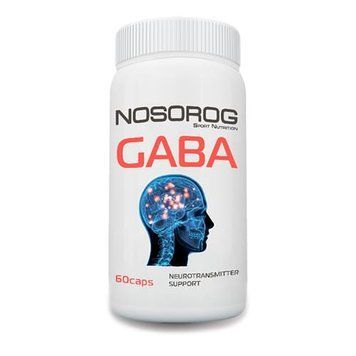 Амінокислота Nosorog GABA, 60 капсул CN8003 фото