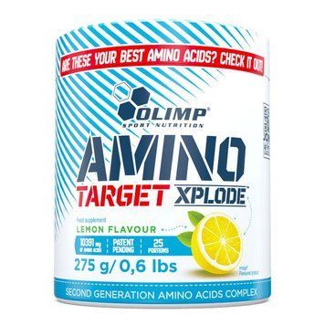 Амінокислота Olimp Sport Nutrition Amino Target Xplode, 275 грам - Лимон CN7488-1 фото