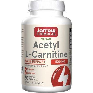 Жироспалювач Jarrow Formulas Acetyl L-Carnitine 500 mg, 60 капсул CN8251 фото