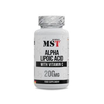 Альфа-ліпоєва кислота MST Nutrition Alpha Lipoic Acid, 60 капсул з вітаміном С CN16562 фото