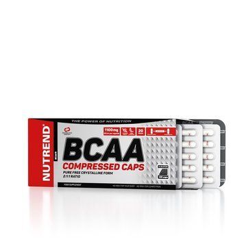 Амінокислота BCAA Nutrend BCAA Compressed, 120 капсул CN7319 фото
