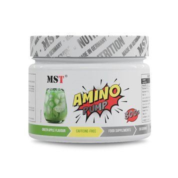 Амінокислота MST Nutrition Amino Pump, 300 грам - Зелене яблуко CN7724-2 фото