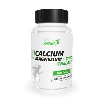Вітаміни та мінерали Healthy Calcium Magnesium + Zinc Chelate, 100 таблеток CN8257 фото