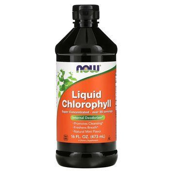 Натуральна добавка NOW Liquid Chlorophyll, 473 мл CN11364 фото