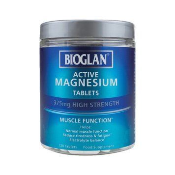 Магній Bioglan Active Magnesium 375 mg, 120 таблеток CN16085 фото