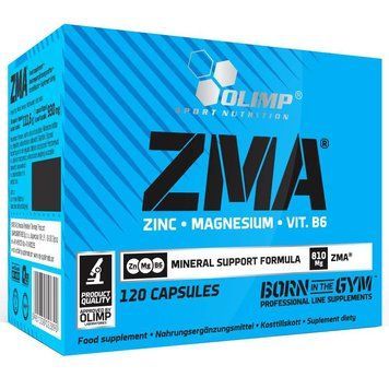 Вітаміни та мінерали Olimp Sport Nutrition ZMA, 120 капсул CN352 фото