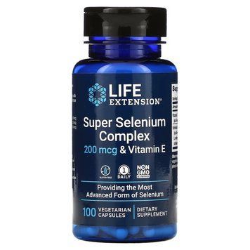 Вітаміни та мінерали Life Extension Super Selenium Complex, 100 вегакапсул CN10860 фото
