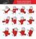 Бинти для боксу Power Play 3046 2.5 м, Red CN11882 фото 6