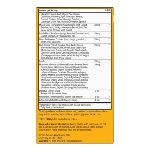 Вітаміни та мінерали Nature's Way Alive! Once Daily Men's 50+ Ultra Potency, 60 таблеток CN12293 фото
