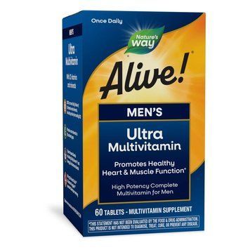 Вітаміни та мінерали Nature's Way Alive! Once Daily Men's Ultra Potency, 60 таблеток CN12294 фото