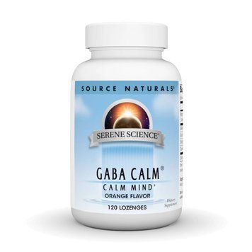 Амінокислота Source Naturals Serene Science GABA Calm, 120 льодяників - Апельсин CN12068-1 фото