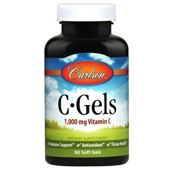 Вітаміни та мінерали Carlson Labs C-Gels, 60 капсул CN6383 фото