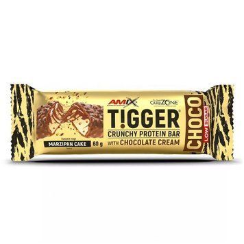 Батончик AMIX Tigger Choco Crunchy Protein Bar, 60 грам - Марципановий торт CN13854-3 фото
