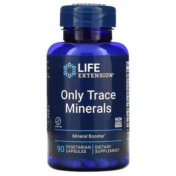 Вітаміни та мінерали Life Extension Only Trace Minerals, 90 вегакапсул CN11369 фото