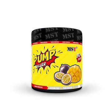 Передтренувальний комплекс MST Nutrition Pump Killer, 330 грам - Манго-маракуя CN7207-2 фото