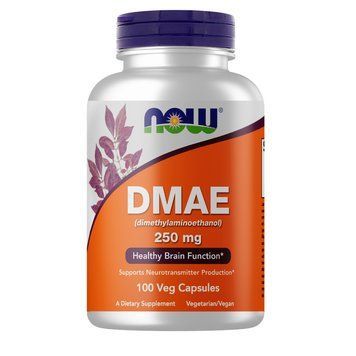 Натуральна добавка NOW DMAE 250 mg, 100 вегакапсул CN3621 фото