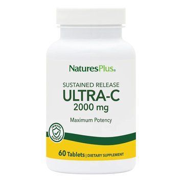 Вітаміни та мінерали Natures Plus Ultra-C 2000 Sustained Release, 60 таблеток CN11741 фото