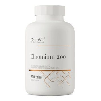 Вітаміни та мінерали OstroVit Chromium 200, 200 таблеток CN7740 фото