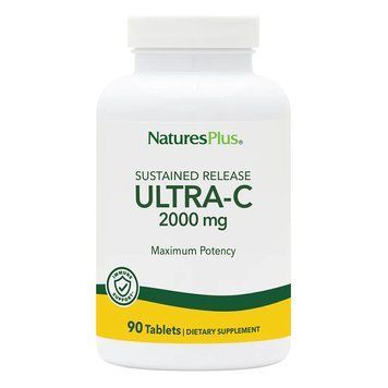 Вітаміни та мінерали Natures Plus Ultra-C 2000 Sustained Release, 90 таблеток CN11742 фото