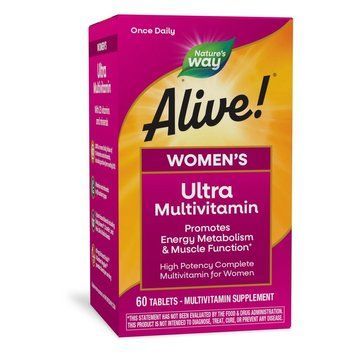 Вітаміни та мінерали Nature's Way Alive! Once Daily Women's Ultra Potency, 60 таблеток CN12296 фото