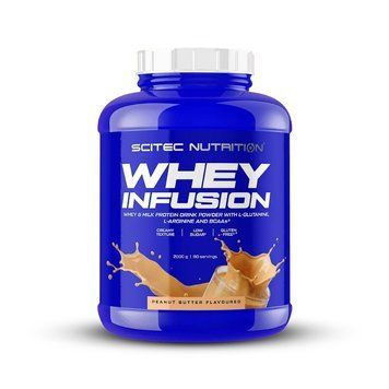 Сироватковий протеїн Scitec Nutrition Whey Infusion, 2 кг - Арахісова паста CN20386-5 фото