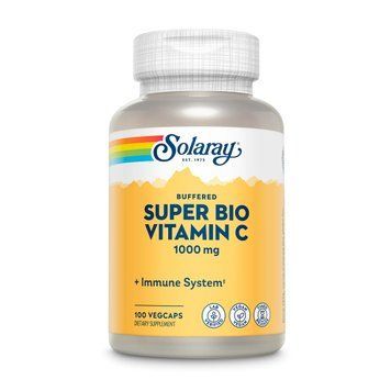Вітаміни та мінерали Solaray Super Bio Vitamin C Timed Release, 100 вегакапсул CN10205 фото